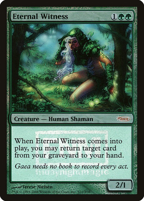 Eternal Witness Chinese MTG Fifth Dawn Near Mint Condition