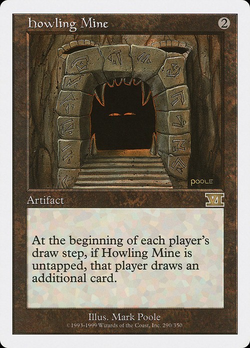 Howling Mine Eighth Edition MTG 8th Magic: The Gathering 